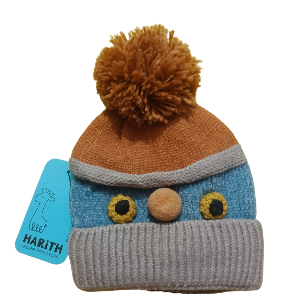 Little Man Winter Wool Cap for Boys 3-7 Year