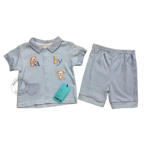 Baby Bear Kids Summer Dress Blue