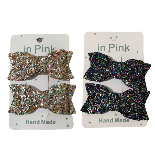 Pair of Glittery Hair Pins